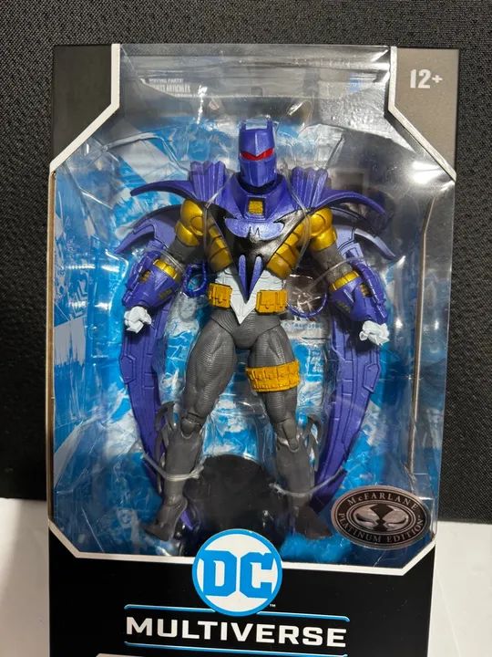Azrael Batman Armor Knightfall McFarlane Dc Multiverse Platinum - Foto 2