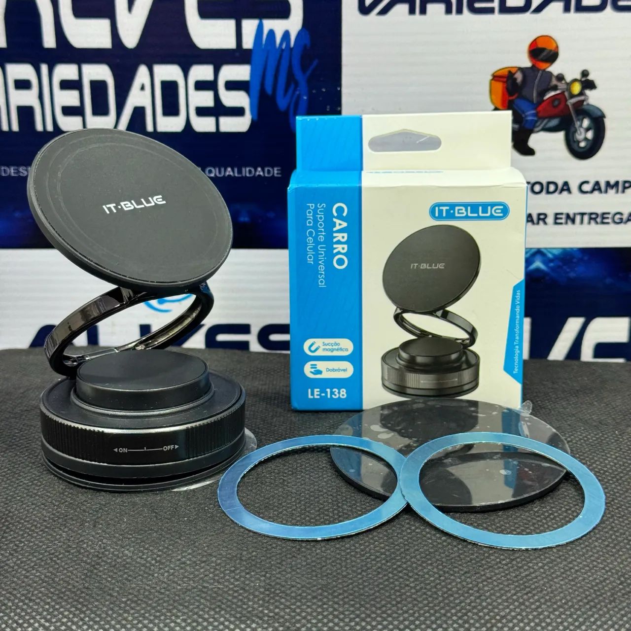 Suporte de celular magnético para carro 