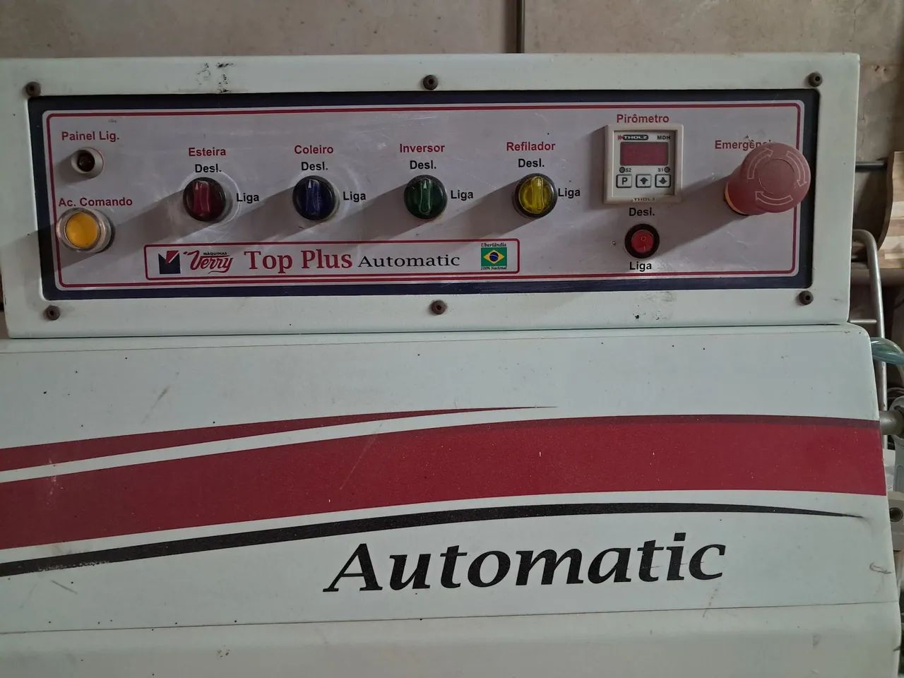 COLADEIRA DE BORDA AUTOMÁTICA 