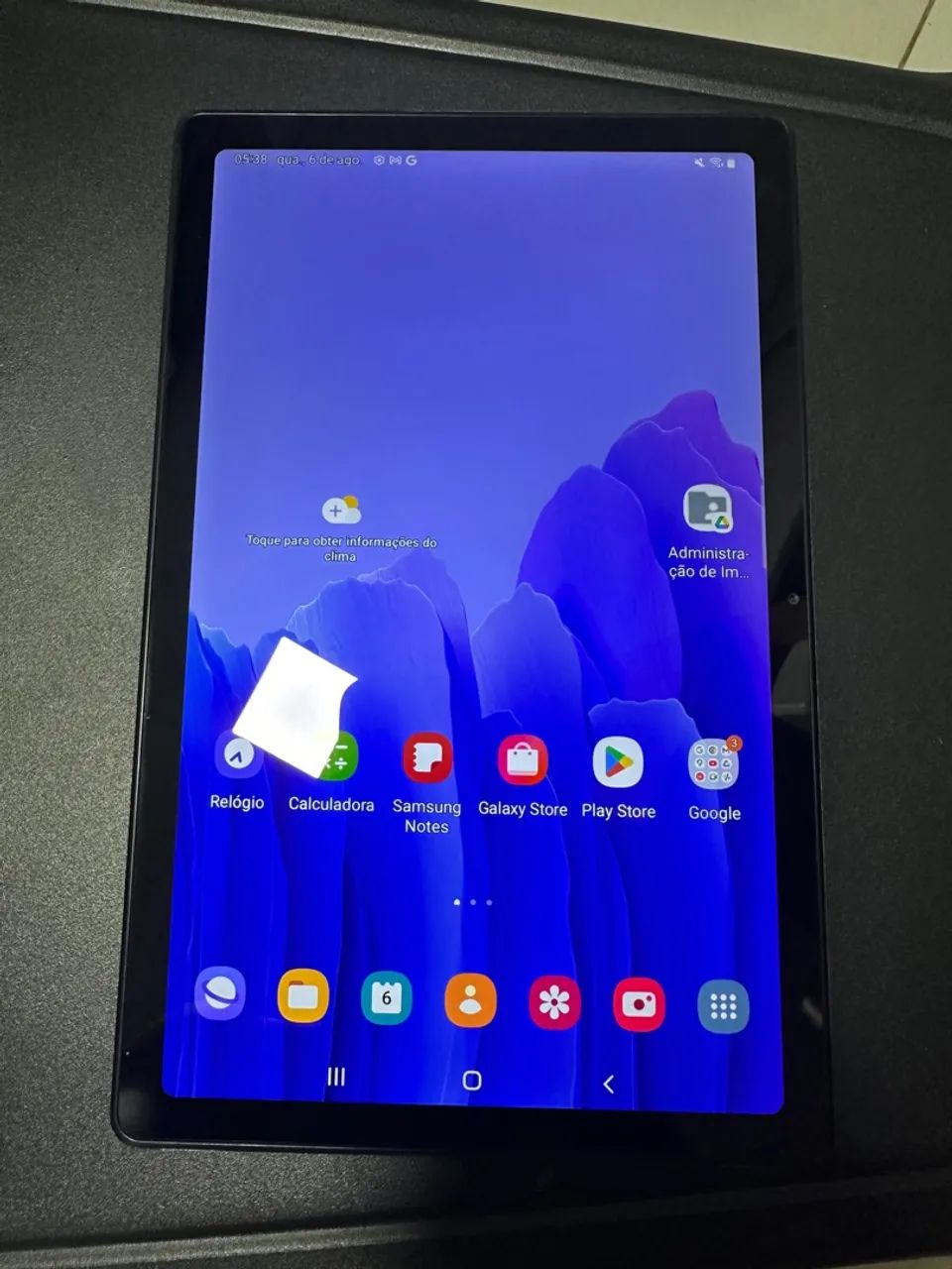 Tablet Samsung Galaxy Tab A7 - usado novinho  - Foto 4