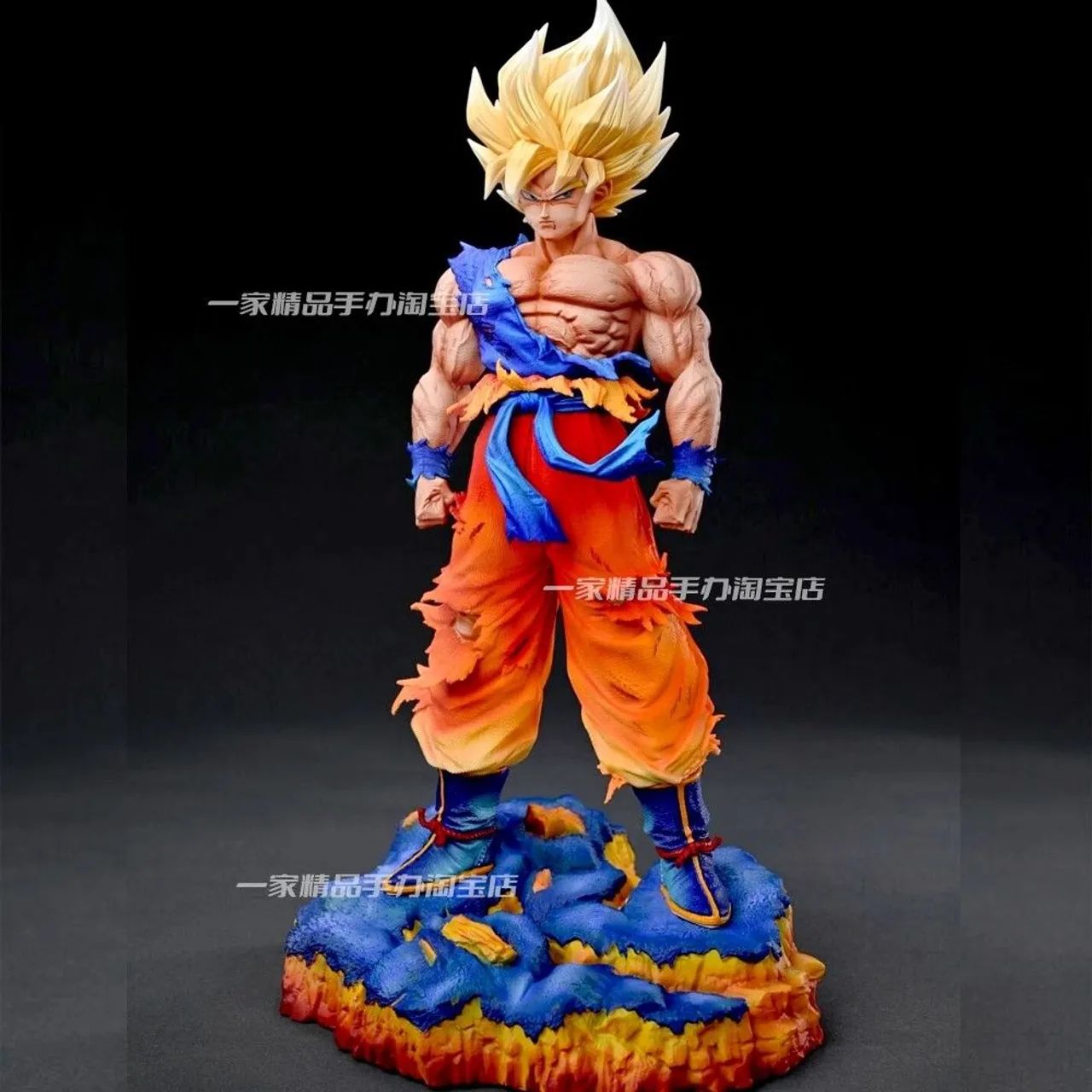 Dragon Ball Z Goku Namek Super Sayian JT Exclusive 1517/5000 GK PVC  - Foto 5