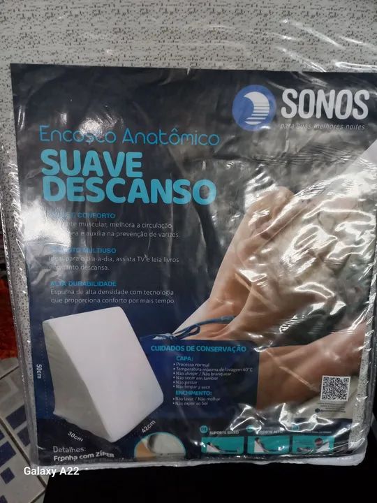 Encosto Anatômico Sonoss - Suave Descanso