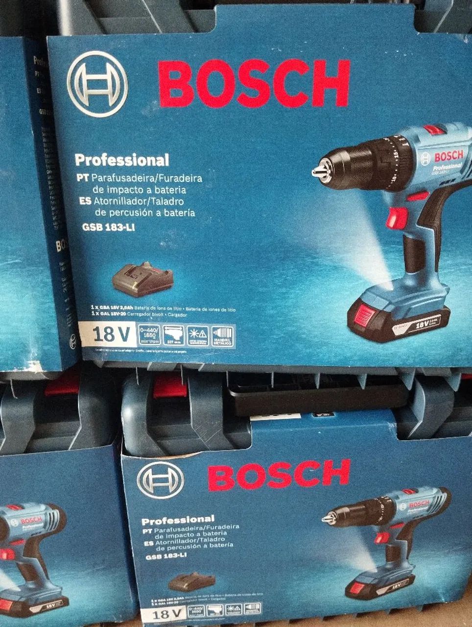 Parafusadeira 18V Bosch 