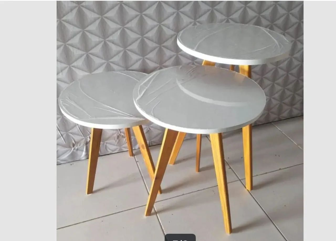 Vendo lindas mesinha de canto e aparador Fabricação própria Black Friday - Foto 5