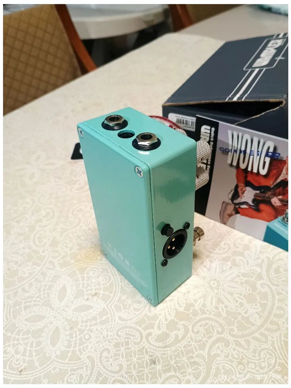 Pedal Wampler Cory Wong Compressor/Direct Box (Completo