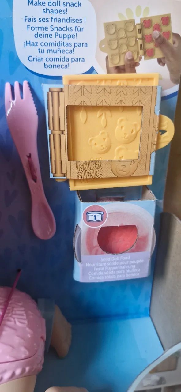 Boneca Baby Alive nova na caixa Hora da Papinha - Foto 3