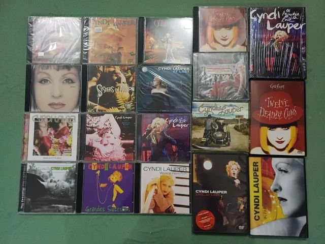 Coleção Cyndi Lauper (CDs + DVDs) - Foto 3