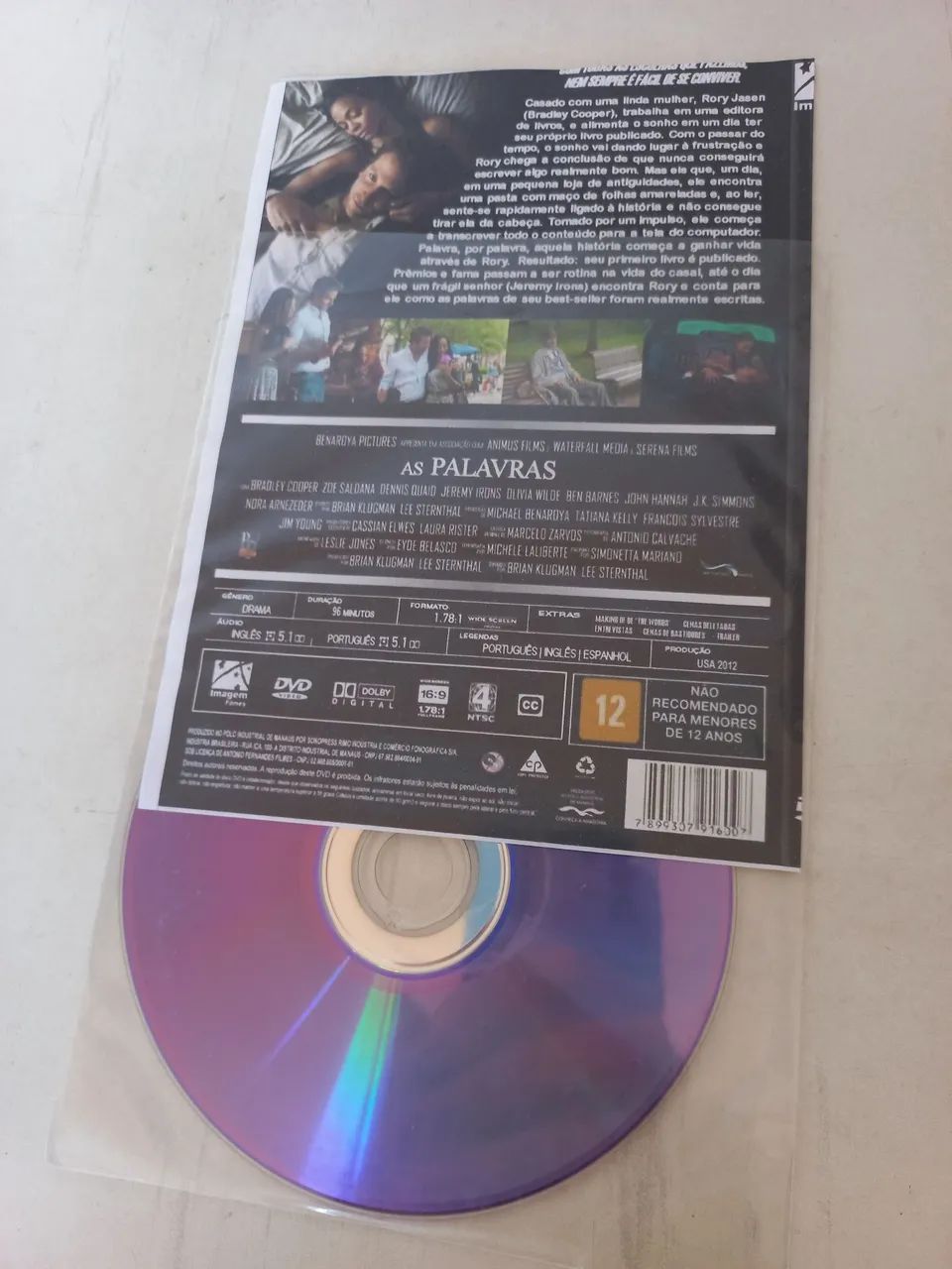 DVD As Palavras - The Words - Foto 2
