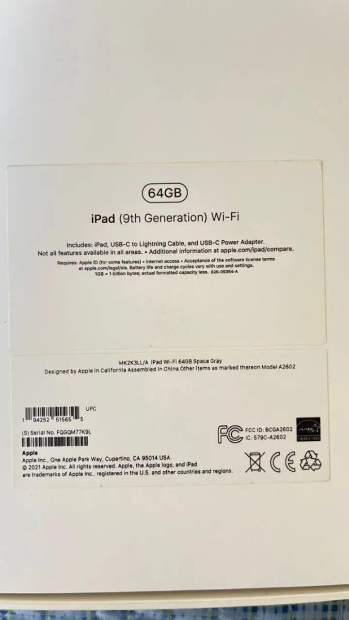 IPAD 9TH GERAÇÃO 64GB - Foto 3