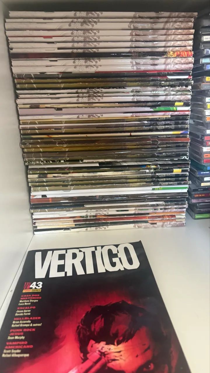 Coleção Vertigo formato americano 