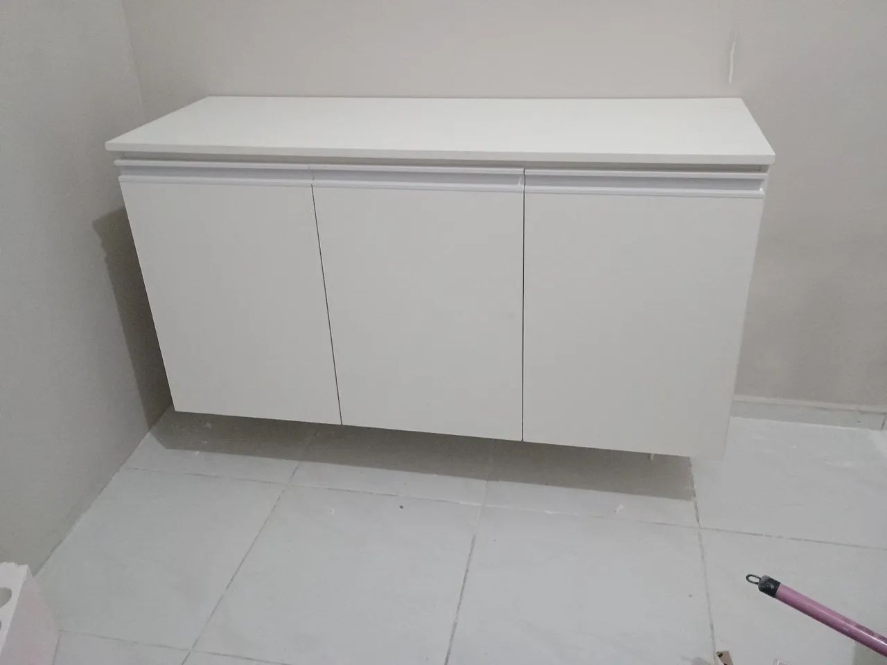 Balcão com tampo  Branco 3 Portas - Foto 3
