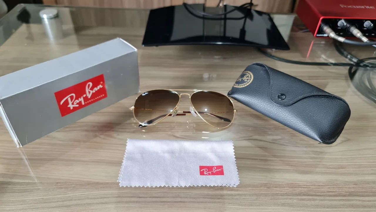 Óculos de Sol Ray-Ban Aviator Original