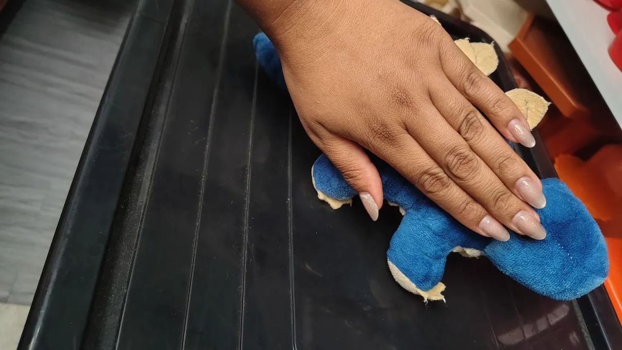 Dinossauro de pelúcia azul - Foto 5