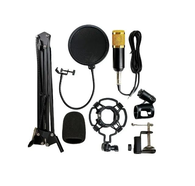 Kit Microfone Condensador Com Braço Articulado Knup - Foto 5