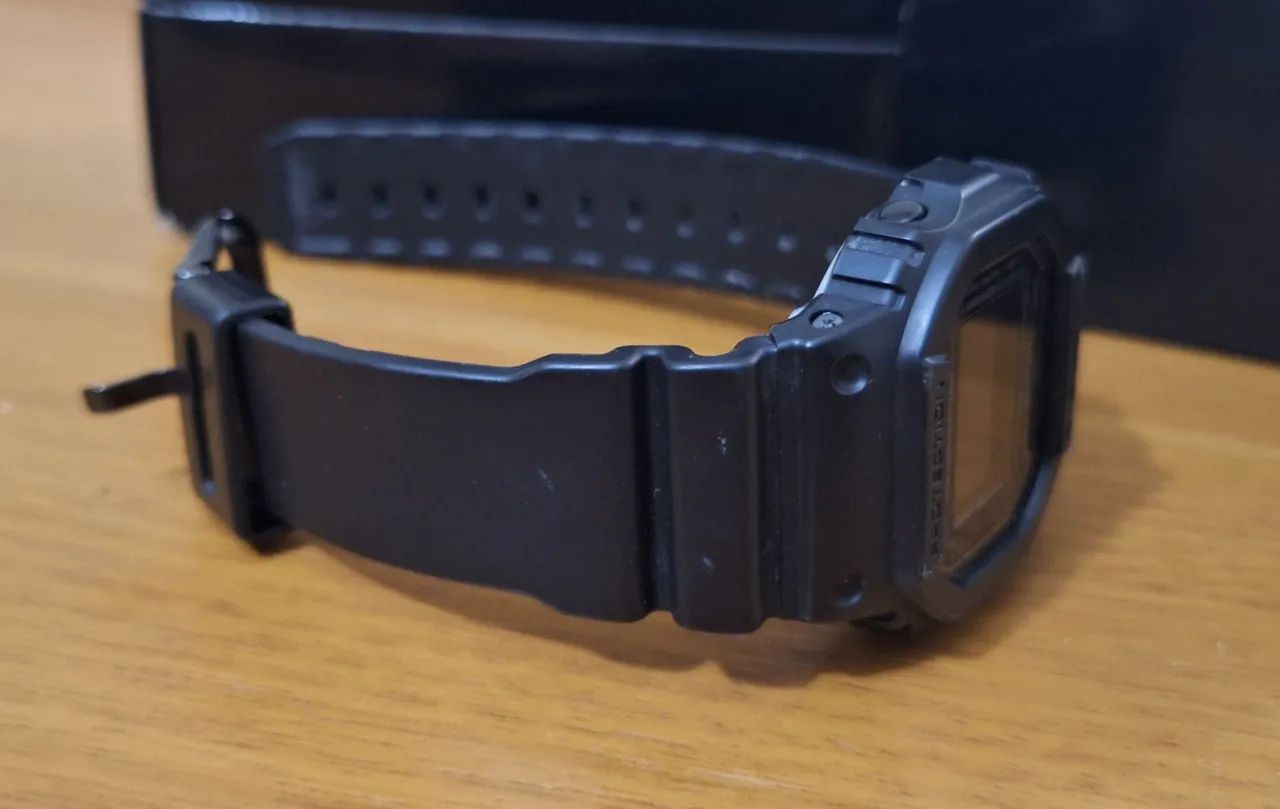 Relógio G-Shock DW-5600MS-1 DR Digital Masculino - Foto 3