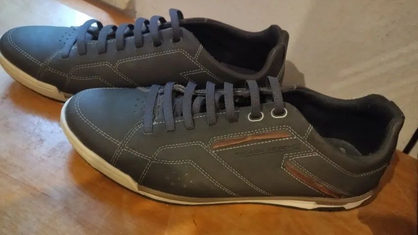 Sapatenis Pegada Amortech Cinza - Foto 4