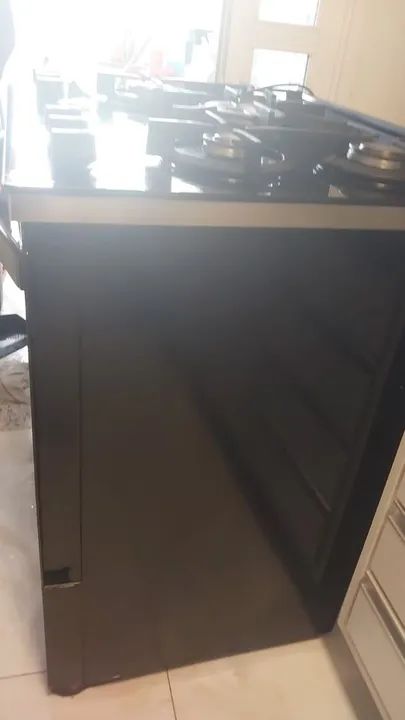 Imperdivel!!! Lindo Fogão Brastemp 5 Bocas com tampo de vidro! - Foto 4