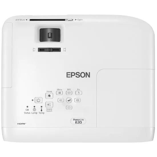 Projetor Epson PowerLite E20 3400 Lúmens - Lacrado na caixa  - Foto 2