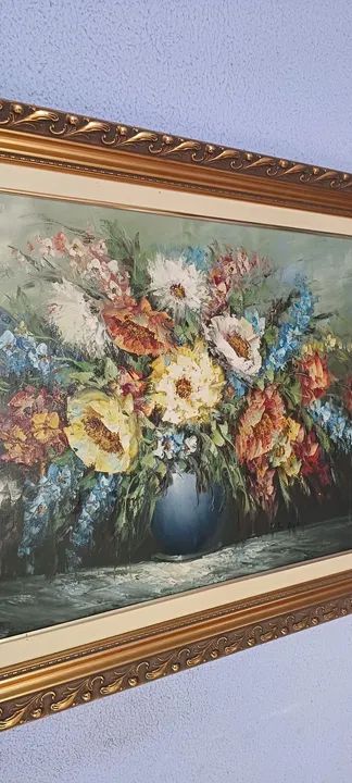 Quadro pintura a oleo grande  - Foto 3