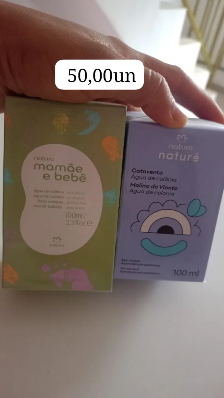Colônia Natura Mamãe e Bebê E Naturé Catavento- a unidade