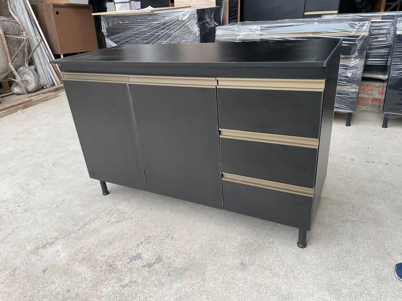 Balcão com tampo MDF - NOVO - ENTREGAMOS