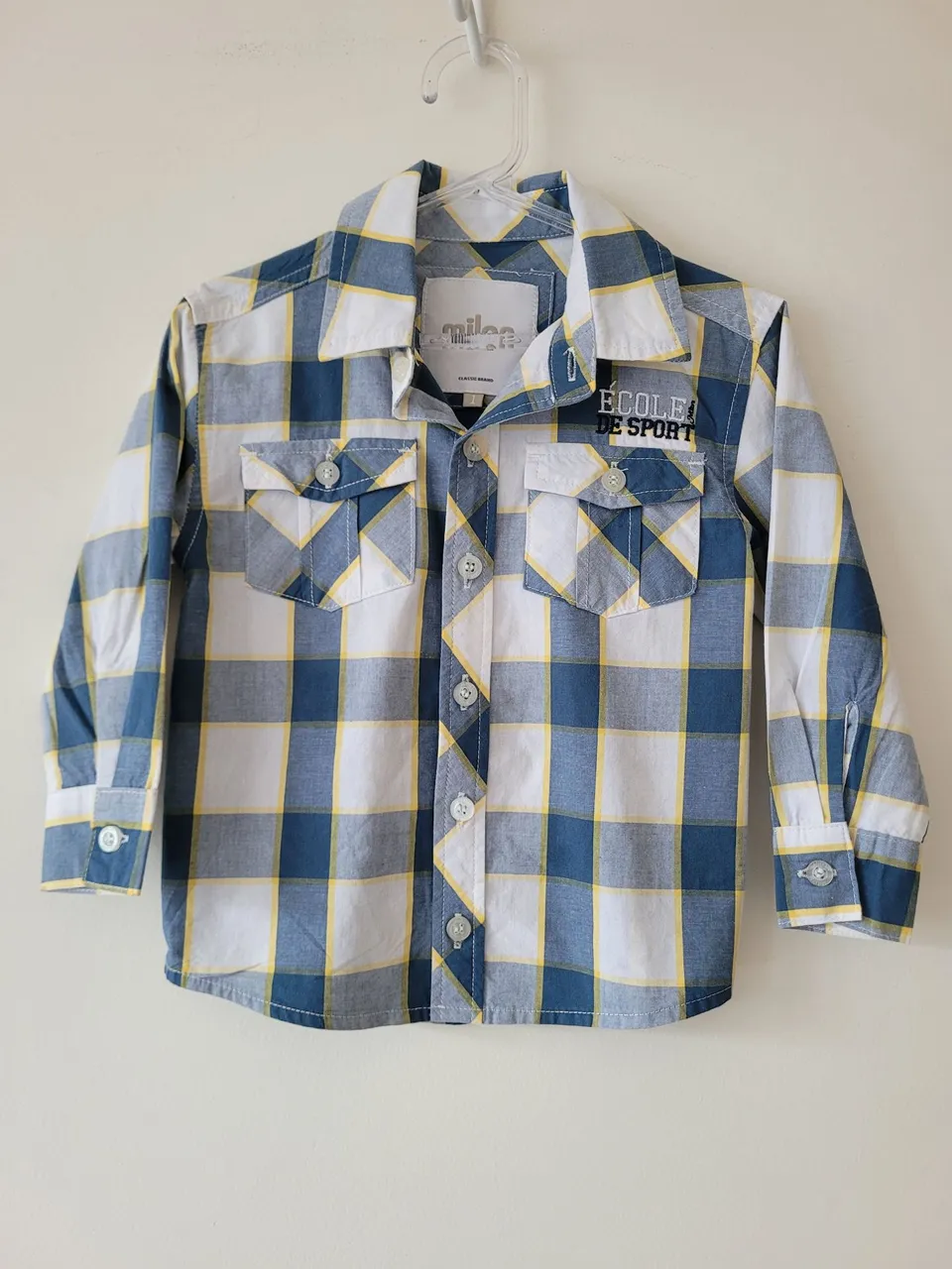 Camisa Xadrez Infantil Milon - Tam. 1