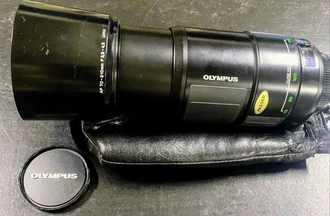 Lente zoom Olympus 70-210mm para câmera fotográfica  - Foto 4