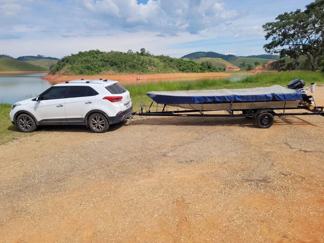 BARCO DE ALUMÍNIO PARA PESCA ( CARRETINHA A PARTE)  - Foto 4