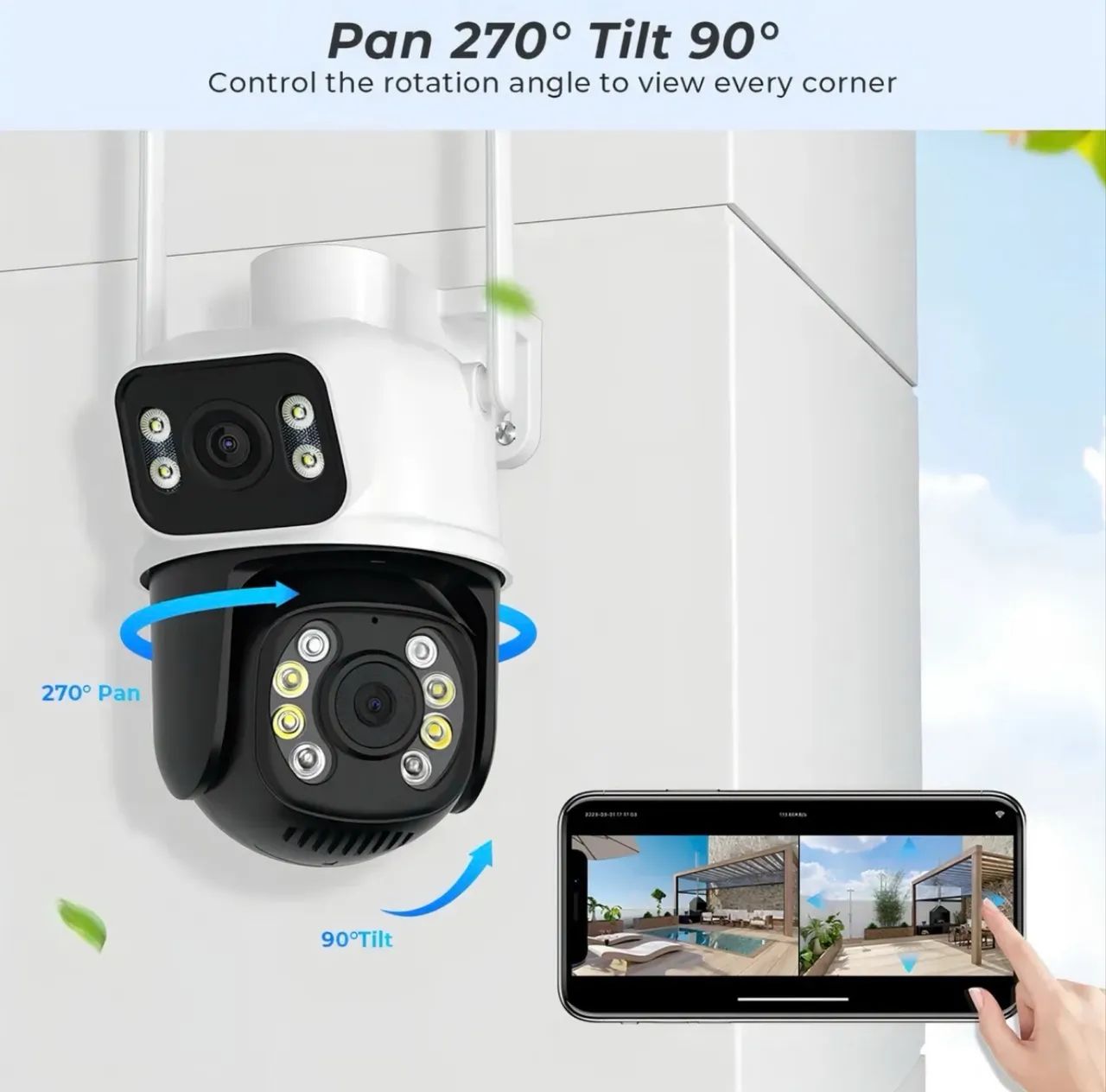 Câmera Wi-Fi- Loja PW STORE