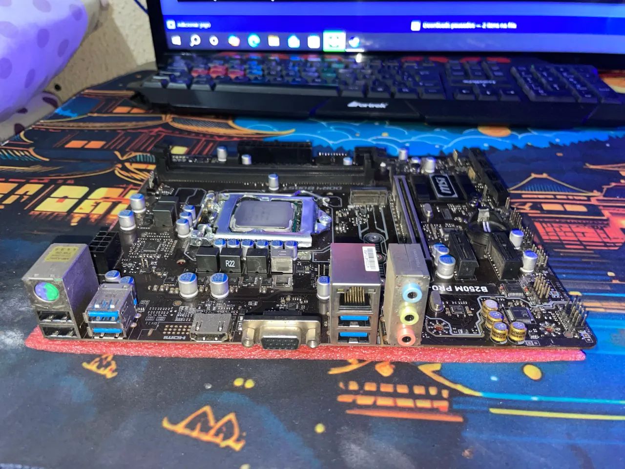 Placa mãe B250M Pro-VH + i5 7400 - Foto 4