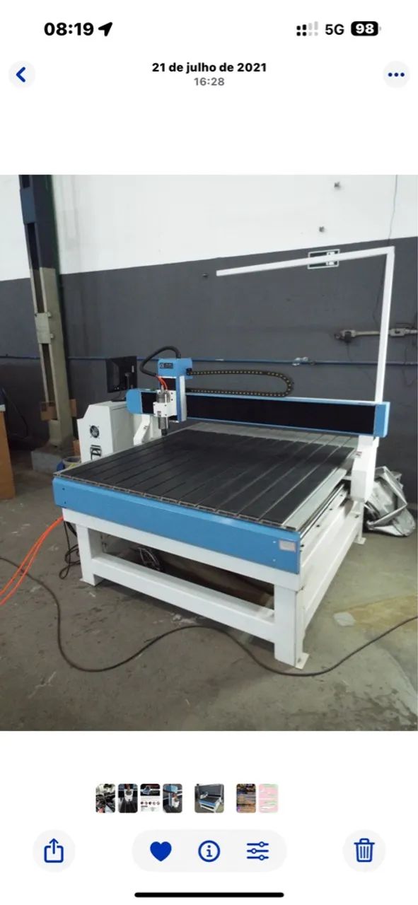 Máquina CNC Router 1.20x1.20m