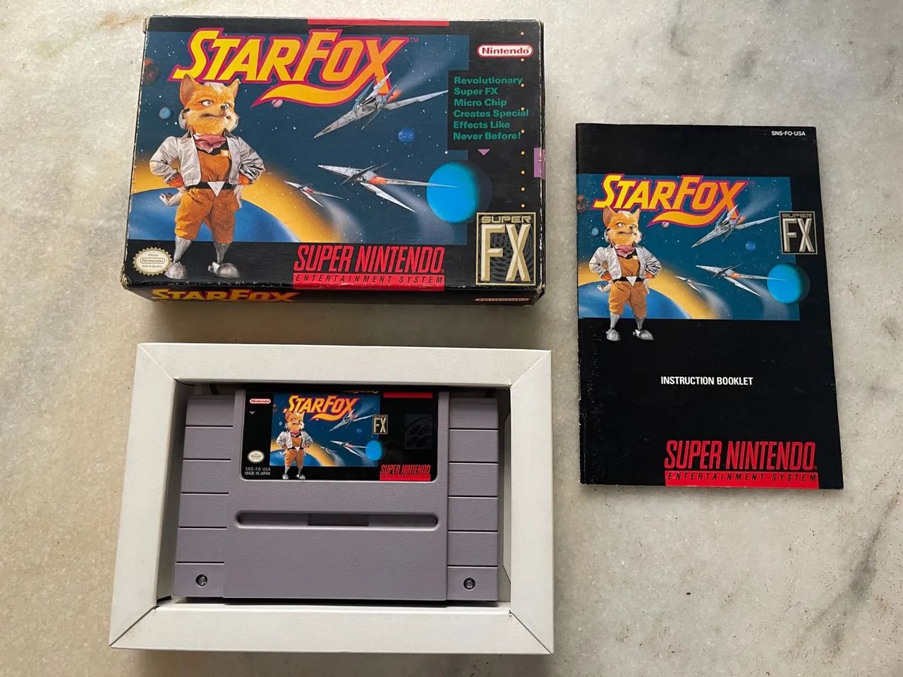 Star Fox Super Nintendo - snes - Foto 2