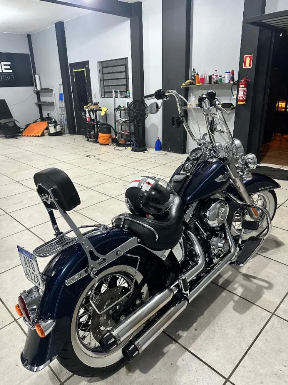 HARLEY DAVIDSON SOFTAIL DELUXE 2014 C/ ACESSÓRIOS - Foto 4