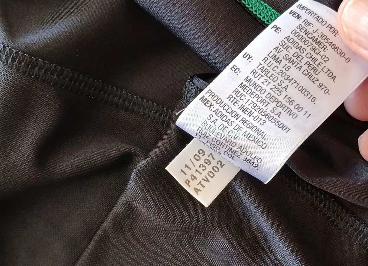 Camisa de Futebol México Adidas Copa 2010 Afica do Sul Preta - Foto 5