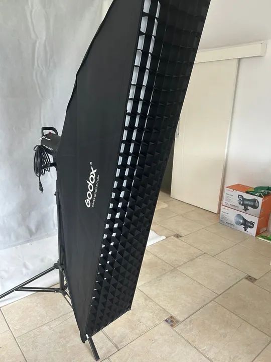 Kit completo de iluminação para estúdio fotográfico  - Foto 2