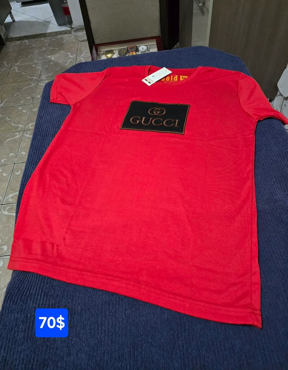 Camisa Grife peruana elastano da Gucci G