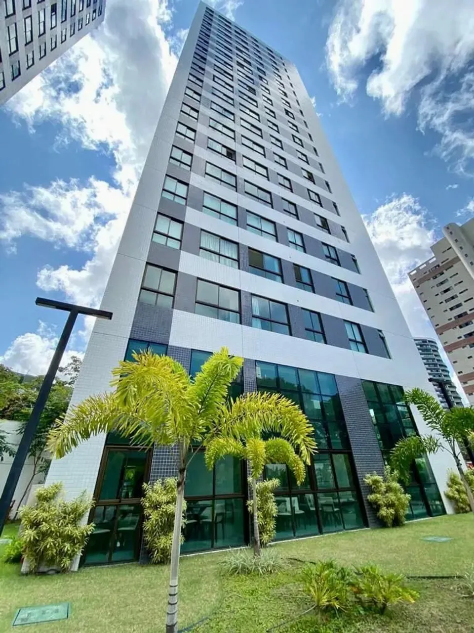 Flat mobiliado, 33 m2, com 1 quarto, lazer completo no Parnamirim - Recife - PE
