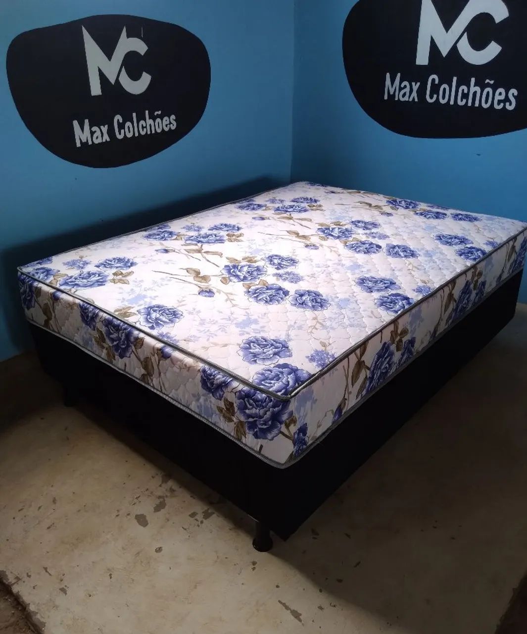 Cama Box Casal Molas Bonnel, Nova Imperdível.  - Foto 3