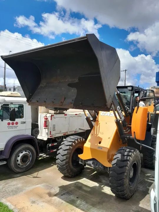 Pa Carregadeira Case 2020 W20F com 209 Horas Originais  - Foto 6