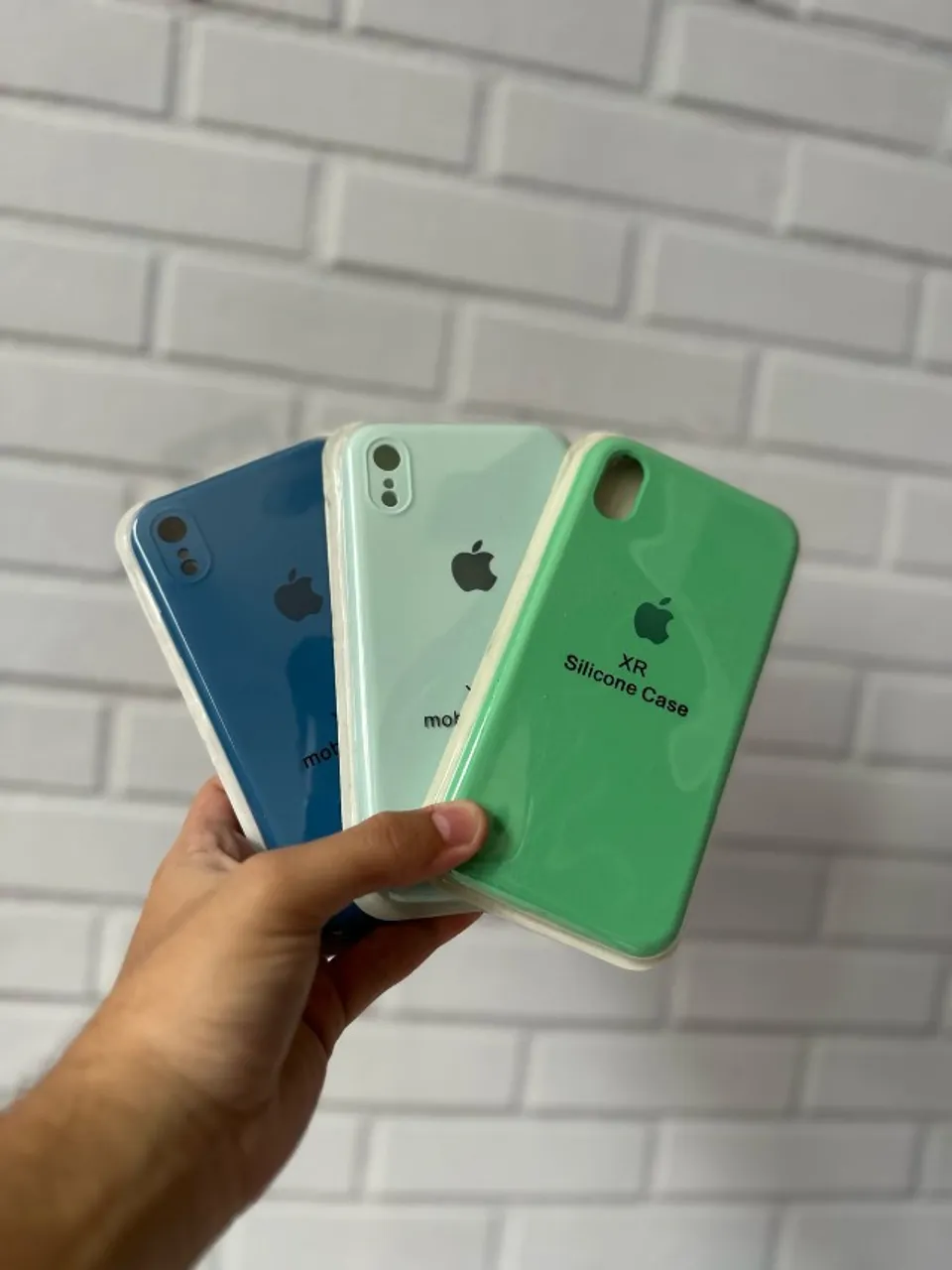 Capinhas Silicone para iPhone XR (Fazemos entregas!)