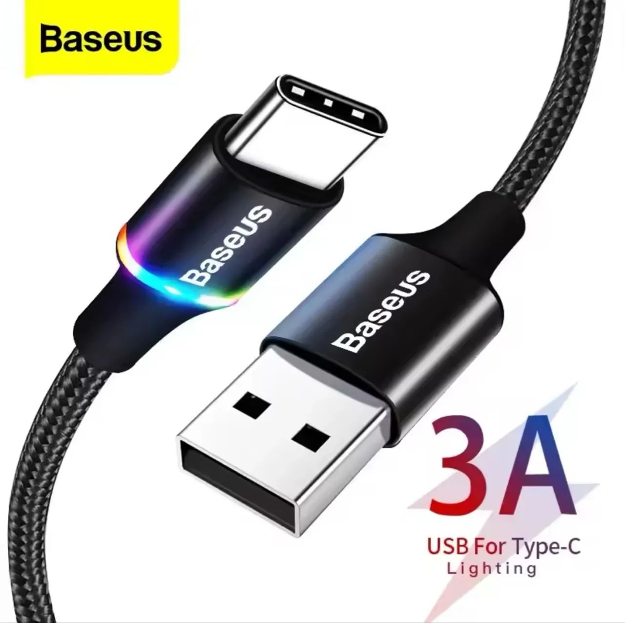 Cabo USB tipo C , carregamento rápido , baseus original . - Foto 4