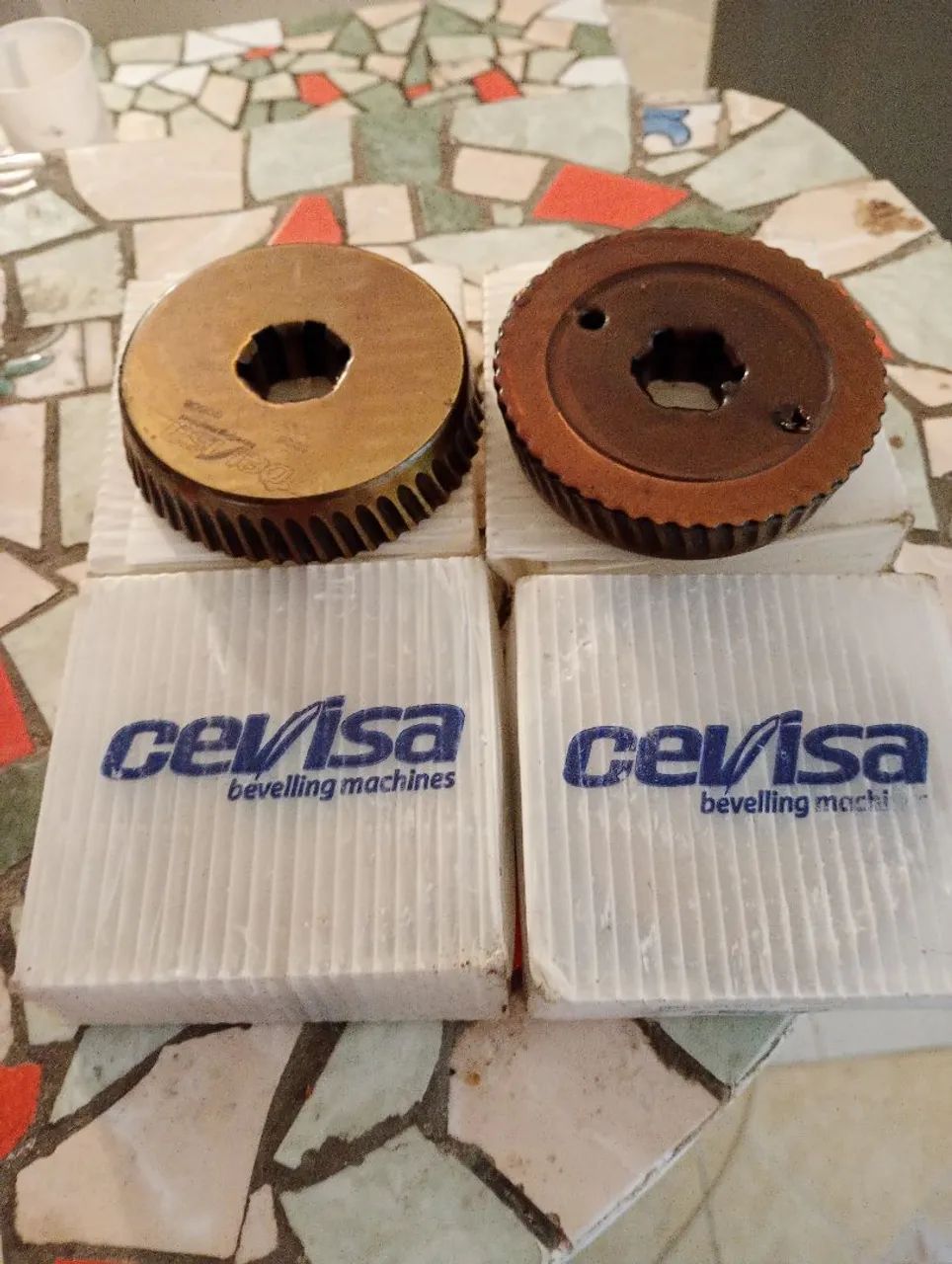 4 fresa de corte de aço pra chavadeira 