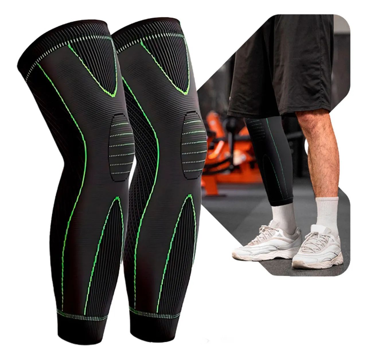 Kit de joelheiras esportivas - Alívio imediato!