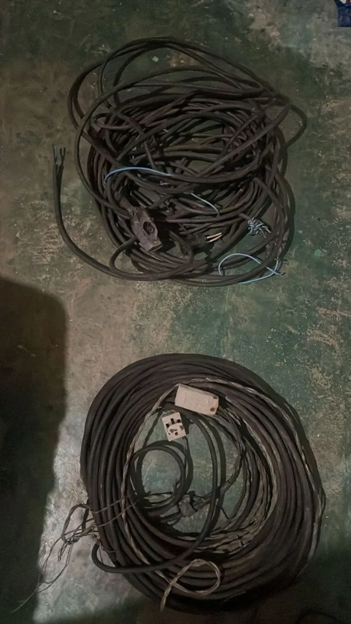 Cabos e Fios Elétricos - Diversos comprimentos
