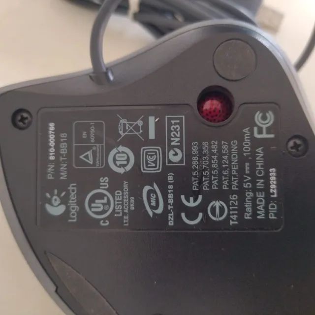 Mouse Trackball Logitech TrackMan Wheel - Troco por SSD - Foto 3