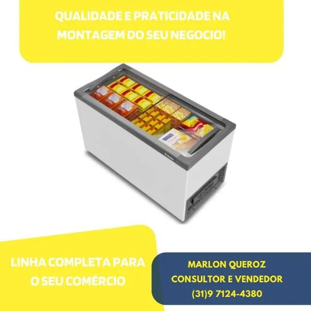 Freezer Metalfrio 388 Litros Horizontal