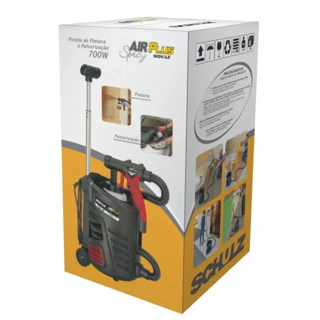 Pistola de pintura pulverizadora elétrica 700 watts - Air Plus Spray 110V