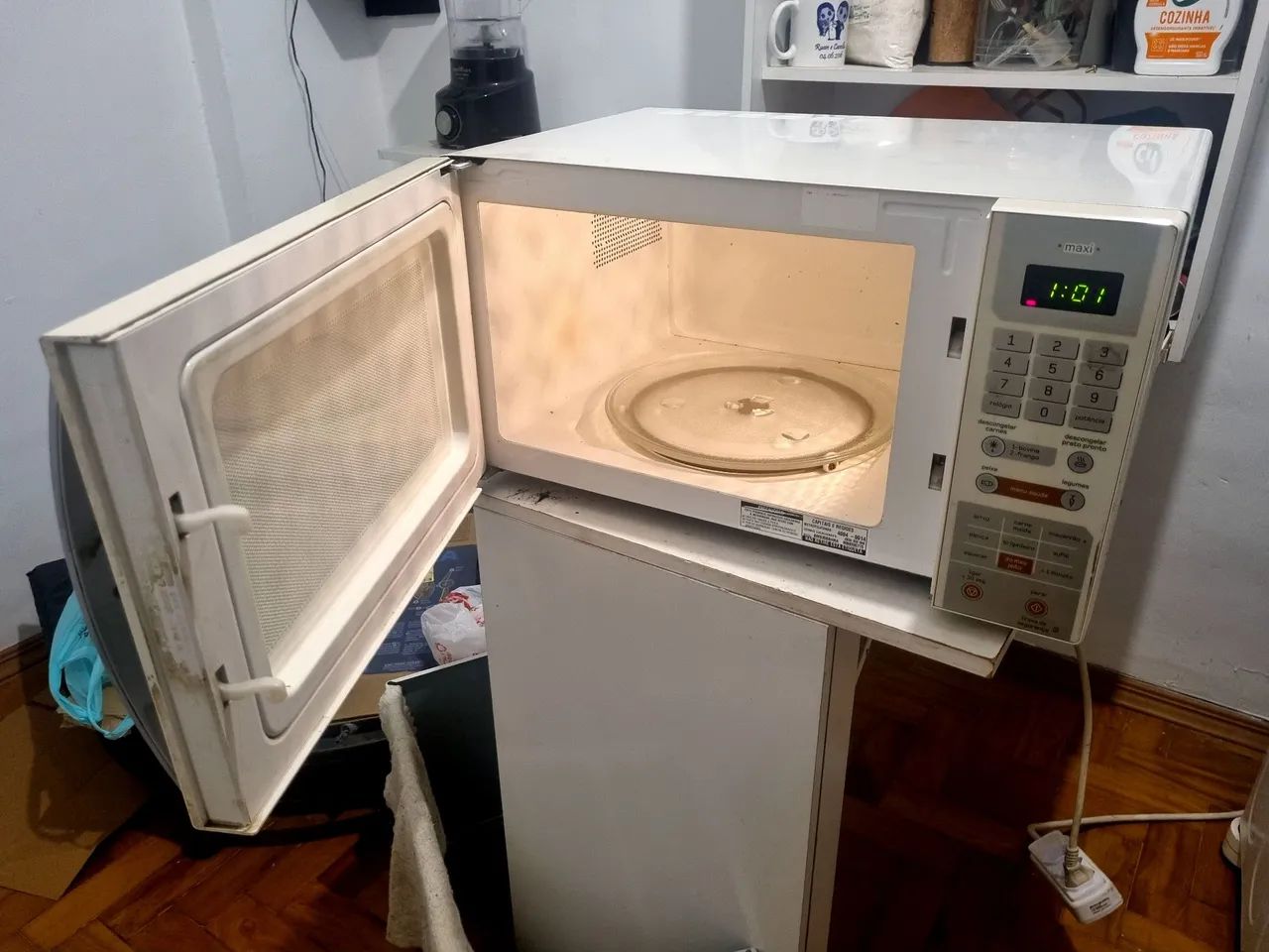 Microondas Ótimo estado - BARATO PRA SAIR HOJE - Retirar na Liberdade  - Foto 2