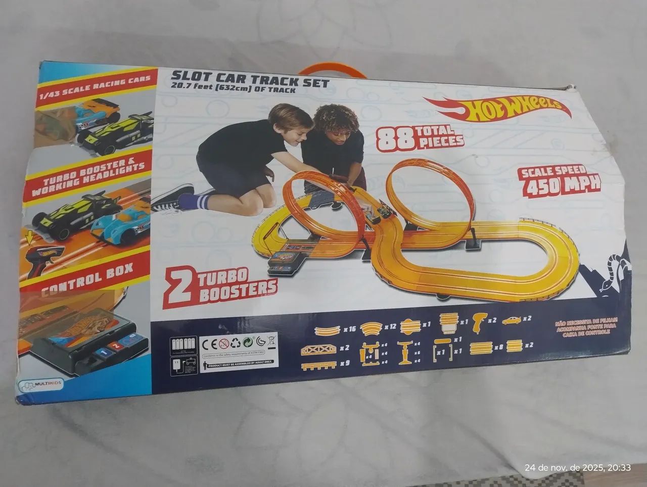 Pista de Corrida de Carrinhos  Hot Wheels  - Foto 3