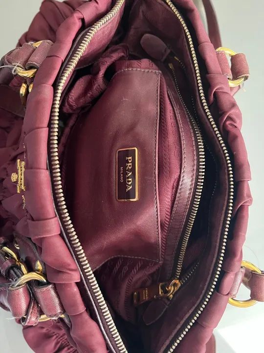 Bolsa Prada Original em Excelente Estado - Foto 2